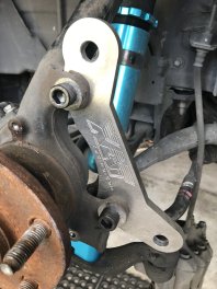 XAT Crown Chaser Front LS460 Brackets IS300 Mark II Front Big Brake Kit LS460 Caliper Adapter Bra...