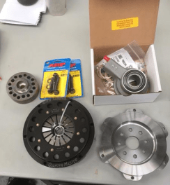 XAT QuarterMaster 1UZ Twin Disc 7.25" Plate Clutch Kit QMI