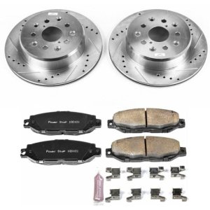 Power Stop 95-00 Lexus LS400 Rear Z23 Evolution Sport Brake Kit Century