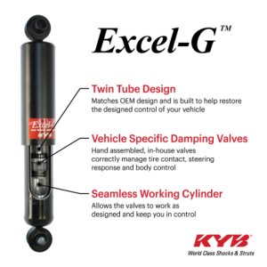 KYB 07-10 Hyundai Elantra Shock Assembly - Rear