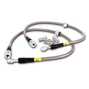 StopTech Front Hoses A80 or Z30 Stainless Steel Front Brake lines for 93-02 Supra Soarer SC300 SC...