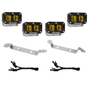 Baja Design 2024+ Toyota S2 SAE OEM Fog Light Replacement Kit - Amber