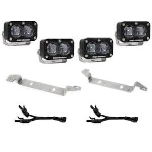 Baja Design 2024+ Toyota S2 SAE OEM Fog Light Replacement Kit - Clear
