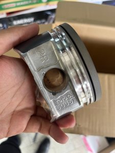 OEM New 2UZ Pistons, Rings Pins +.5mm over bore 4.7 V8 Tundra Sequoia Land Cruiser 4Runner GX470 ...