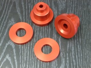 BACKORDER UNTIL EARLY 2024  Battle Version 2GS FRONT DIFFERENTIAL BUSHINGS Solid GS300 GS400 1998-2005 Toyota Aristo JZS160 UZS161