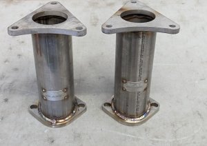 XAT GS400 UZS160 Test Pipes