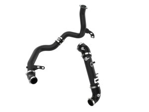 AFE 19-22 Hyundai Veloster N BladeRunner Aluminum Hot & Cold Charge Pipe Kit - Black