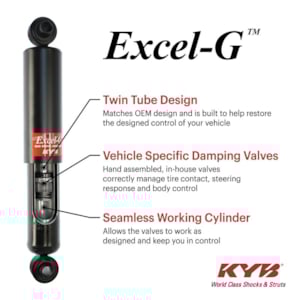 KYB Shocks & Struts Excel-G Rear LEXUS GS300 1998-05 LEXUS GS400 1998-00 LEXUS GS430 2001-05