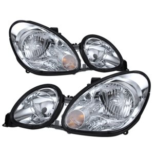 xTune Lexus GS300/GS400/GS430 98-05 Halogen Only Crystal Headlights Chrome HD-JH-LGS98-C
