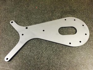 XAT UZ V8 Supercharger Fish Bracket
