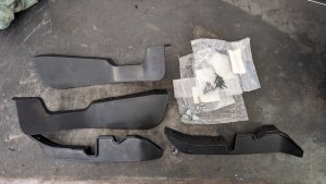 OEM Century GZG50 Underbody Aero Wheel Moldings 1997-2017