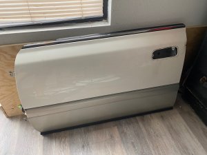 Used passenger front door Crown JZS155 Royal Saloon