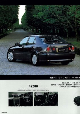 Altezza dealer sales catalog print brochure Oct 98 digital scan original