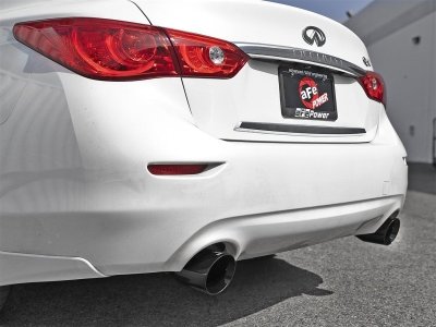 Takeda 2-1/2 IN 304 Stainless Steel Axle-Back Exhaust System w/ Black Tips