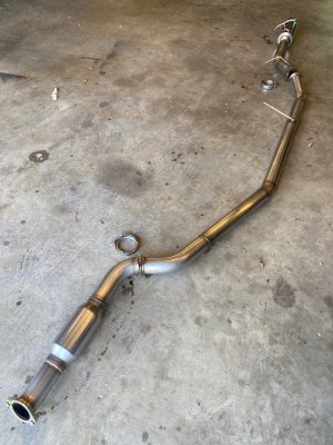 XAT Crown Catback Exhaust JZS155 hardtop Royal Saloon or Touring Full Stainless