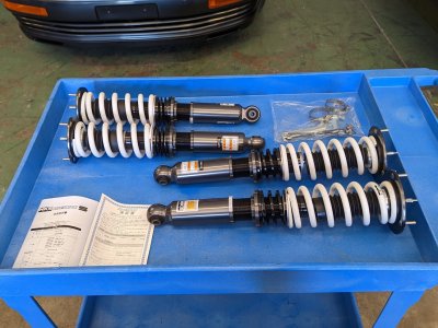 HKS HiperMax coilovers for Chaser Mark II Crown Cresta