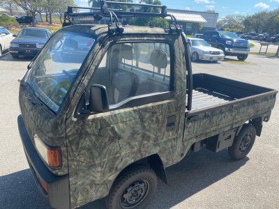 Honda Acty with Camo Paint