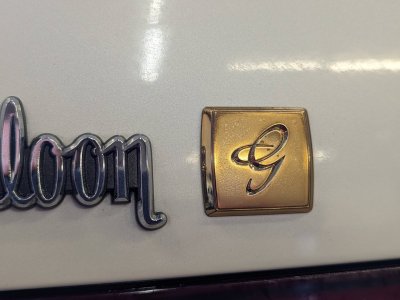 OEM Crown Royal Saloon "G" Badge Toyota emblem