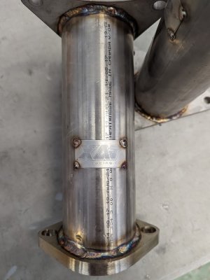 XAT decat test pipes 