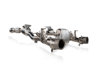 Akrapovic Ferrari F8 Tributo/ Spider 2020 Evolution Line Cat Back (Titanium)