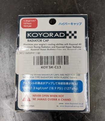 Koyo Tundra Radiator Koyorad 2nd gen and 2007-2020 Sequoia Radiator 1UR 3UR INCLUDES CAP
