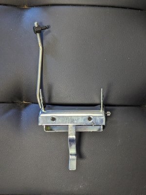 80 series rear hatch hinge handle