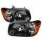 xTune Toyota Tundra Double Cab 05-06 OEM Style Headlights & Corner Lights Black HD-JH-TTUN05-AM-B...
