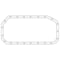 Cometic Gasket BMW M10B18/M10B20/S14B20 .062in Fiber Oil Pan Gasket - Upper
