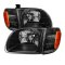 xTune Toyota Tundra Regular/Access Cab 00-04 OEM Style Headlights & Corner Lights HD-JH-TTUN00-AM...