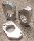 XAT Clutch Master Cylinder Adapter Plate for Mk3 Supra 86-92 A70 for Tilton Quarter Master Wilwood