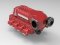 Whipple supercharger blower red color